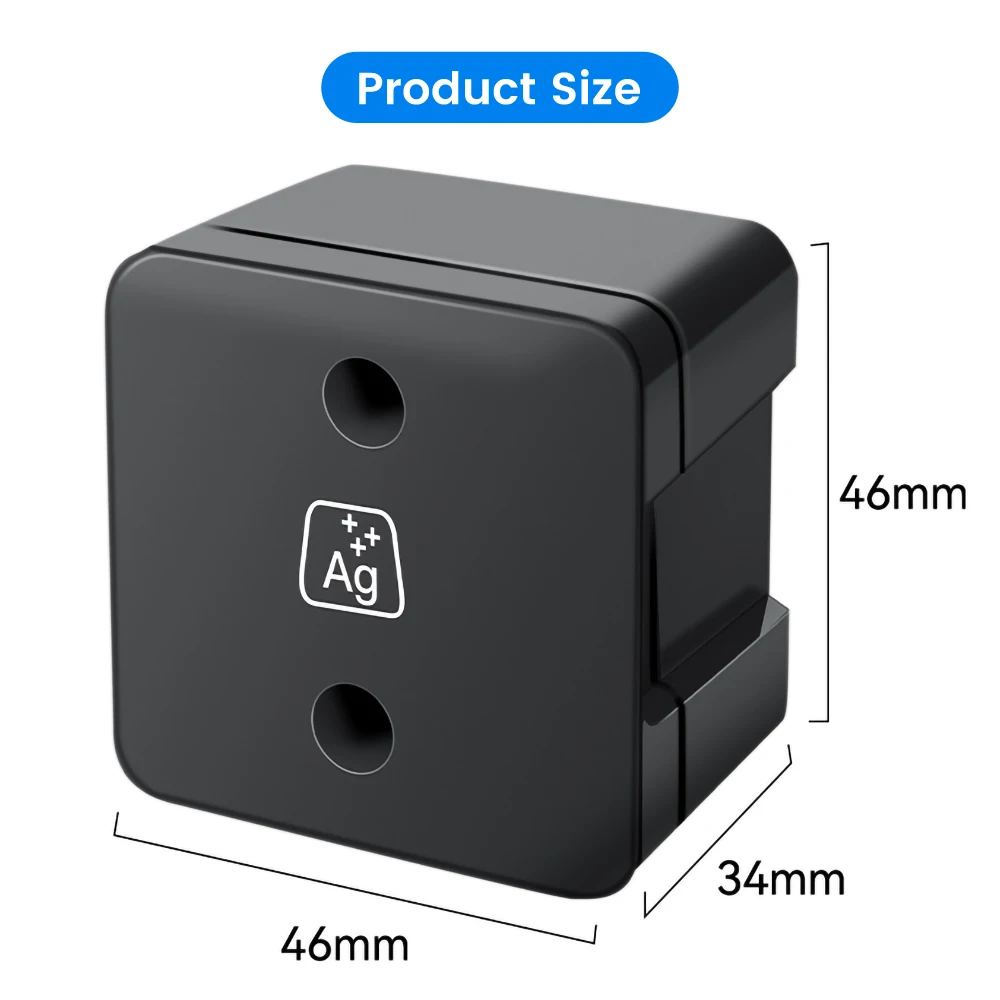 Per Cobos Sweeper X1 T10 T20 Modulo agli ioni d'argento Serbatoio dell'acqua nero Modulo Degerm a sgancio lento