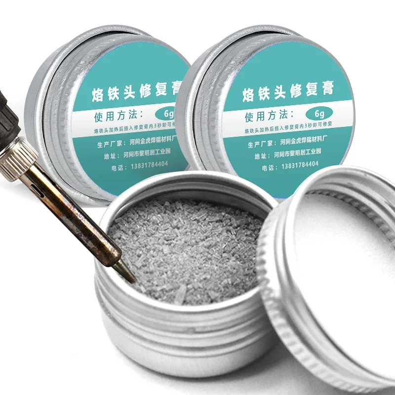 1/2/3pcs Solder Tip Renewal Paste Non-Toxic Oxidation Removal for Enhanced Soldering Performance Solder Tip Cleaner