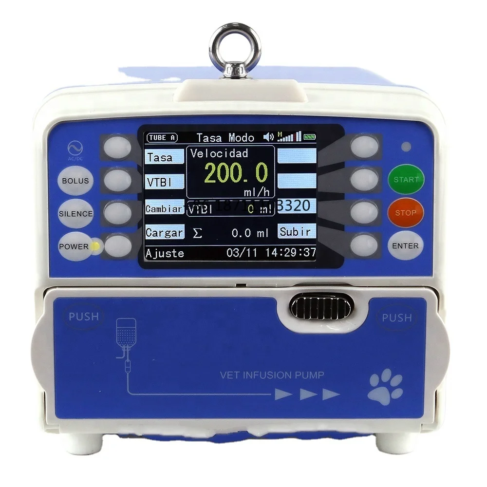 

VET Veterinary syrin－ge pump for medical use Infus－ion Pump rechargeable battery injec－tion pump