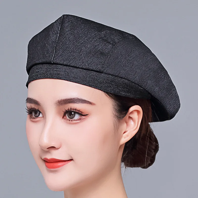 Hotel Kitchen Hat Woman Restaurant Man Chef Cap Bakery Cake Shop Baking Chef's Cooking Caps Cafe Bar Waiter Work Hats Berets