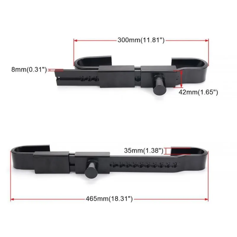 Heavy Duty Steel Container Door Lock, Anti-Theft Trailer Cargo Box Security Lock for Truck & Shipping Container