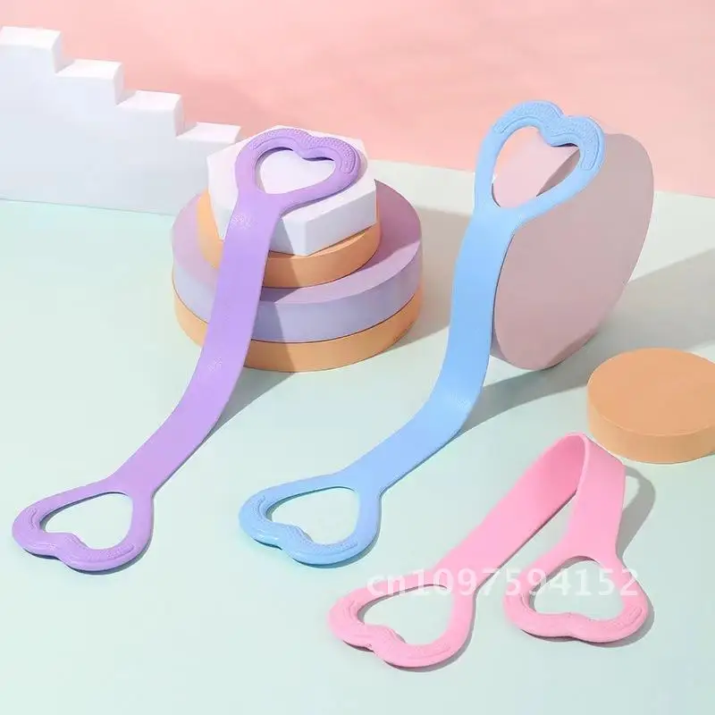 

Women's 8-Character Tensioner Open Back Shoulder Slimming Yoga Stretch Belt Silicone Bold Rope for Home Exercise And Fitness