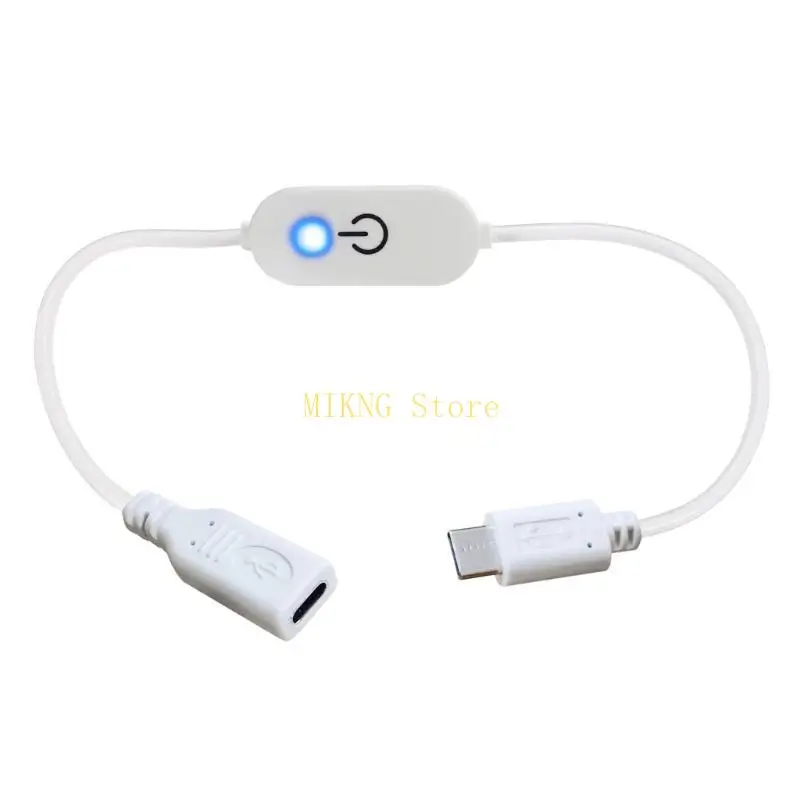 Тип C -мужского до женского контроллера диммера без мерцания и синего индикаторного кабеля для удобного освещения лучшая продажа