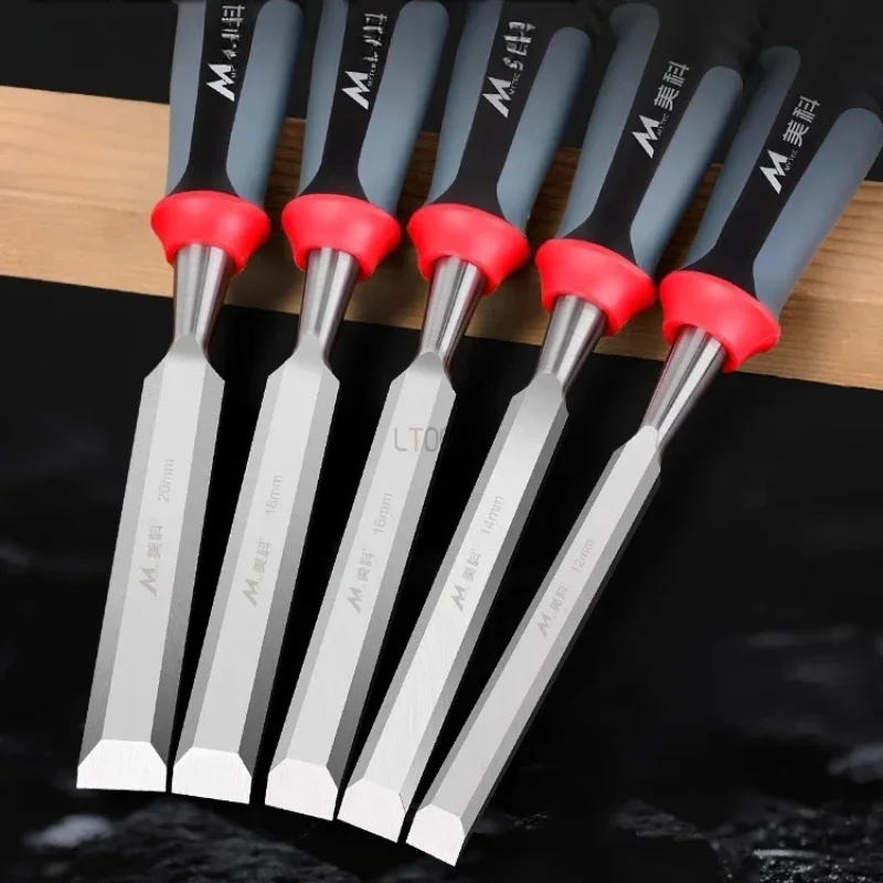 4-8PCS/SET Chrome Vanadium Steel Woodworking Chisel Special Woodworking Chisels Hand Flat Shovels Set