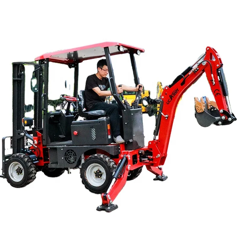 Electric Forklift 5 Ton Diesel Wheel Loader Backhoe Loader Mini Loader-Core Included Motor Pump Gearbox Bearing PLC-1 Year