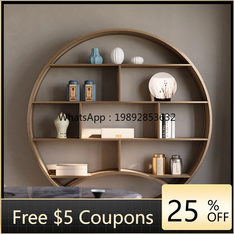 YFY رف الكتب الحديثة الحد الأدنى مخصص رف الكتب فيلا دراسة الرف الزخرفية طبعة مصمم