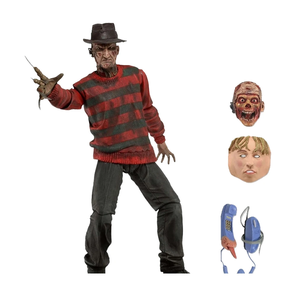 NECA Ghost Street Freddy 30th Anniversary Edition 7 بوصة عمل الشكل NECA 100% النموذج الأصلي دمية المرآب عدة ألعاب الرعب