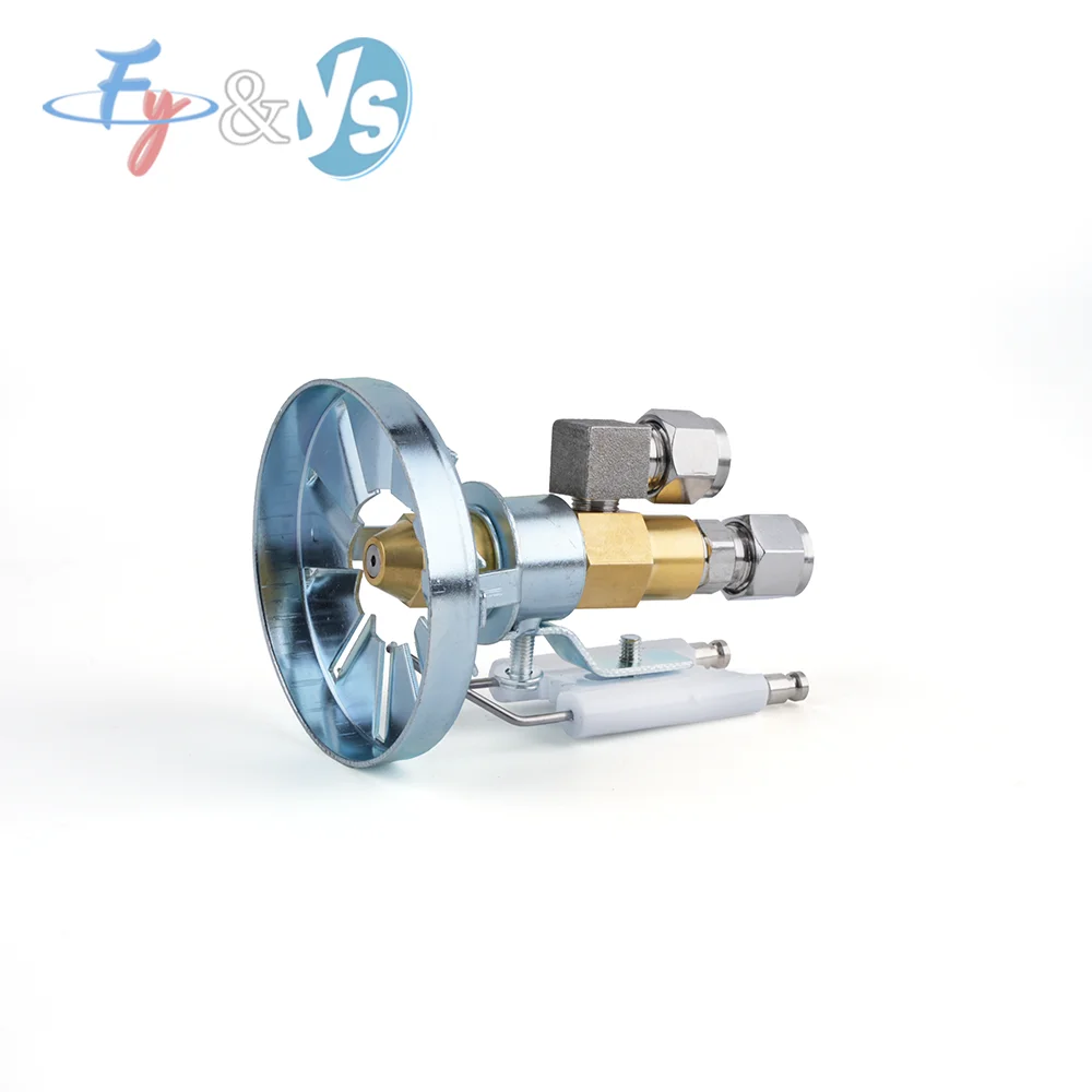 Hot Sale Waste Oil Burner Nozzle Siphon Full Cone Air Atomizing Heavy Oil Nozzle Industrial Waste Oil Atomizer