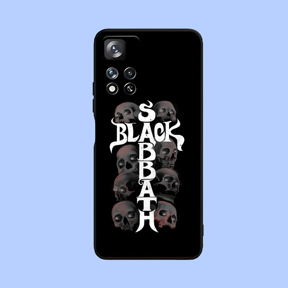 Band B-BlackS S-Sabbath Phone Case For Samsung Galaxy A13,A21s,A22,A31,A32,A52,A53,A71,A80,A91 Soft Black Cover