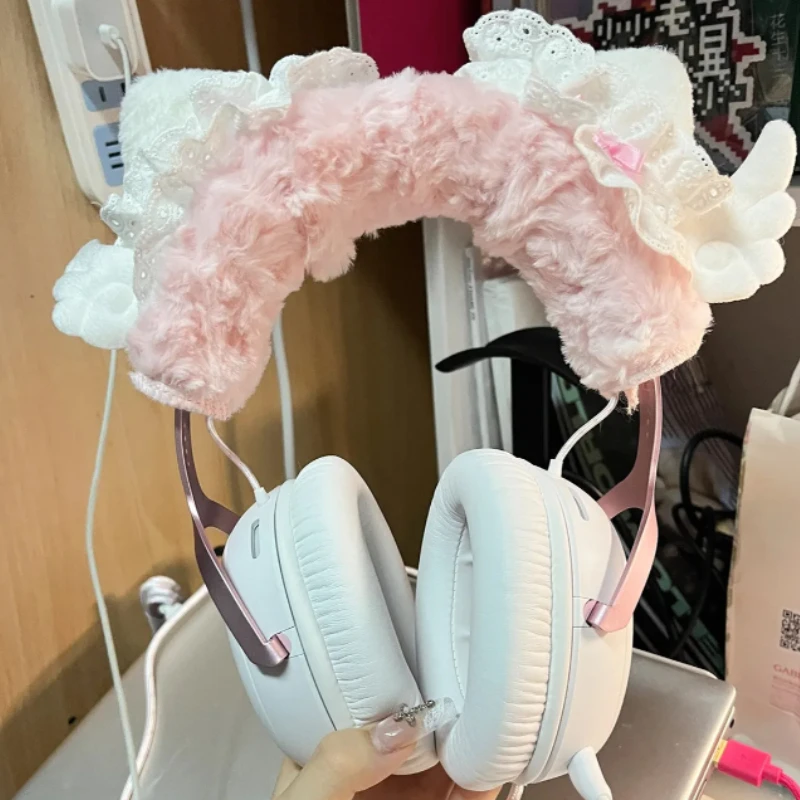 cute-angel-hand-crocheted-headphone-crossbeam-protective-cover-for-hyperx-cloud-2-hyperx-cloud-3-custom-kawaii-headphone-cover