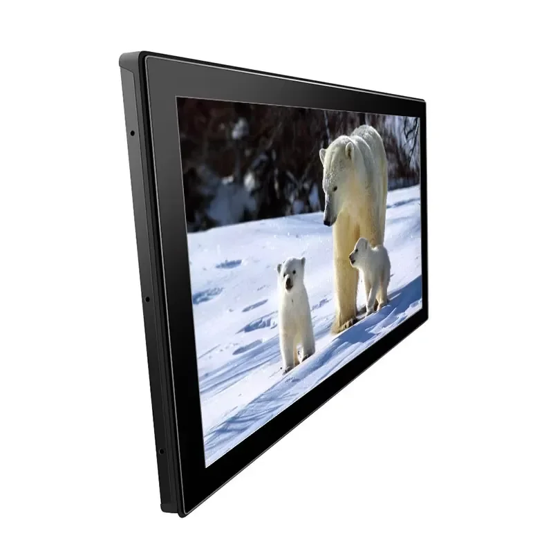 21.5 Inch Pc Industrial Touch Screen Computer Industrial 4k Pc Supported Arm System Control Panel Display