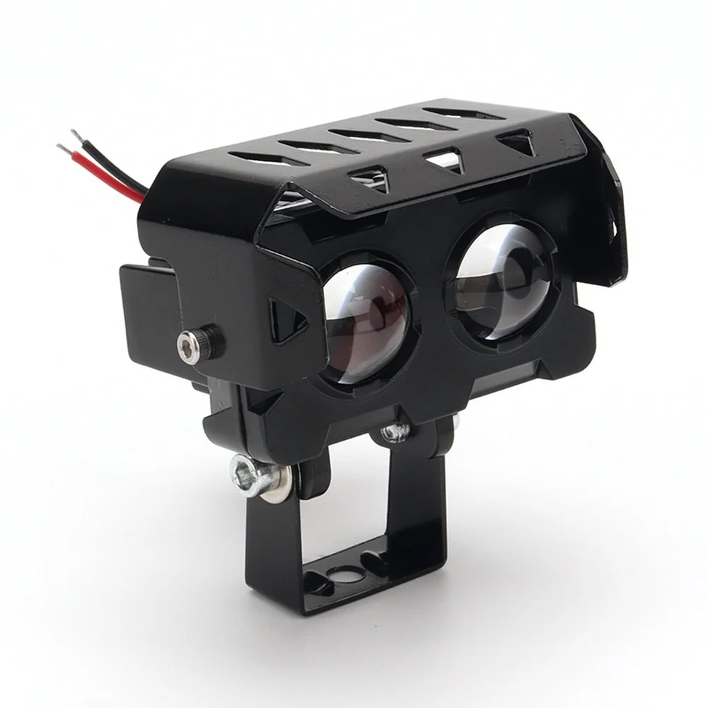 18W LED Headlight Dual Color for Car Motorcycle Offroad Vehicle with Waterproof IP67 and Heat Dissipating Case