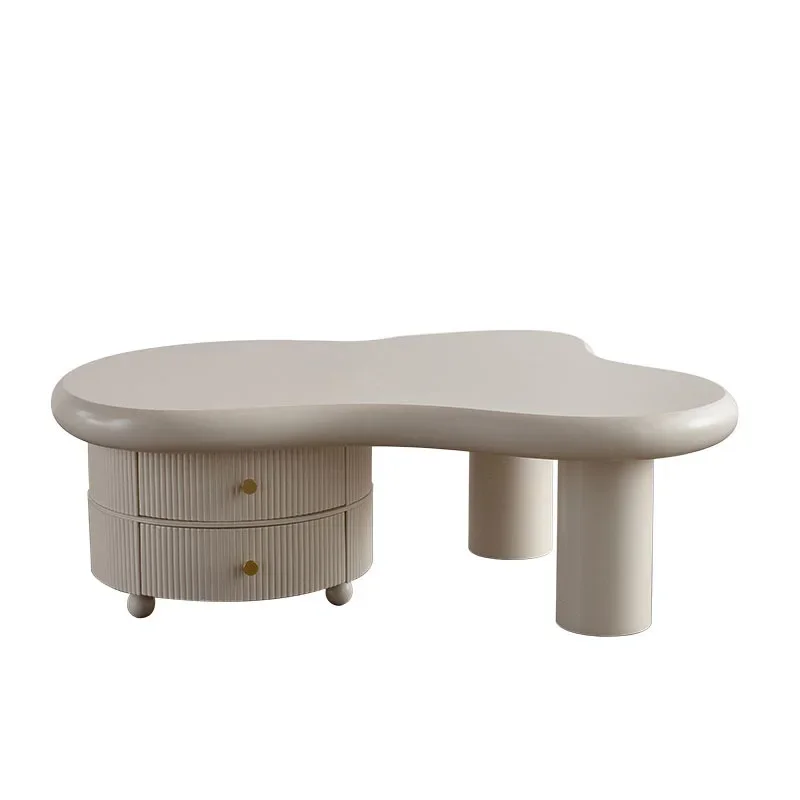 

Cream light luxury coffee table tea B & B small household negotiation designer creative simple
