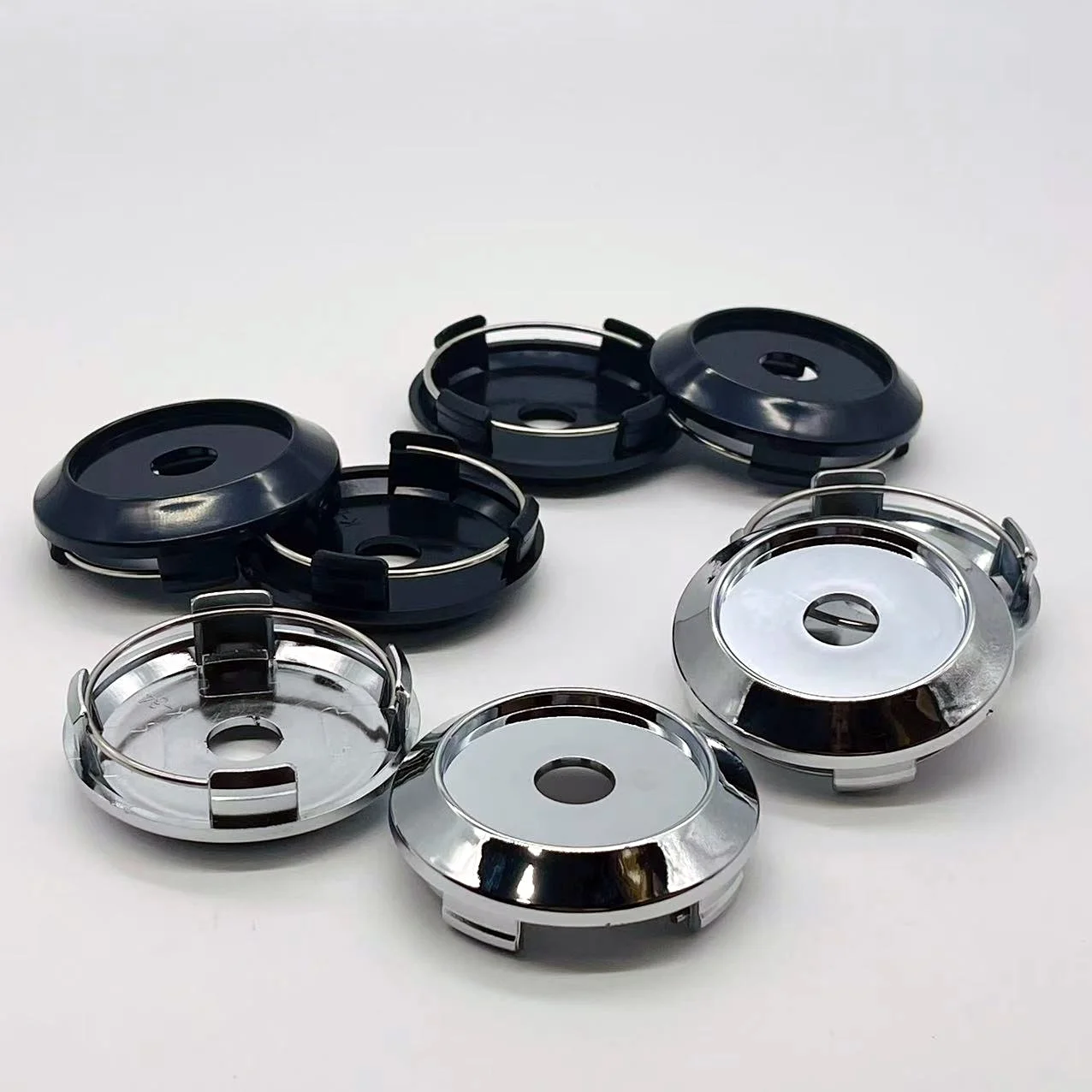 4 قطعة 64 مللي متر K-64Universal سيارات محور قبعات سيارة عجلة مركز قبعات Hubcap ملصق الإطارات محور ملصق الديكور الإطارات اكسسوارات #3