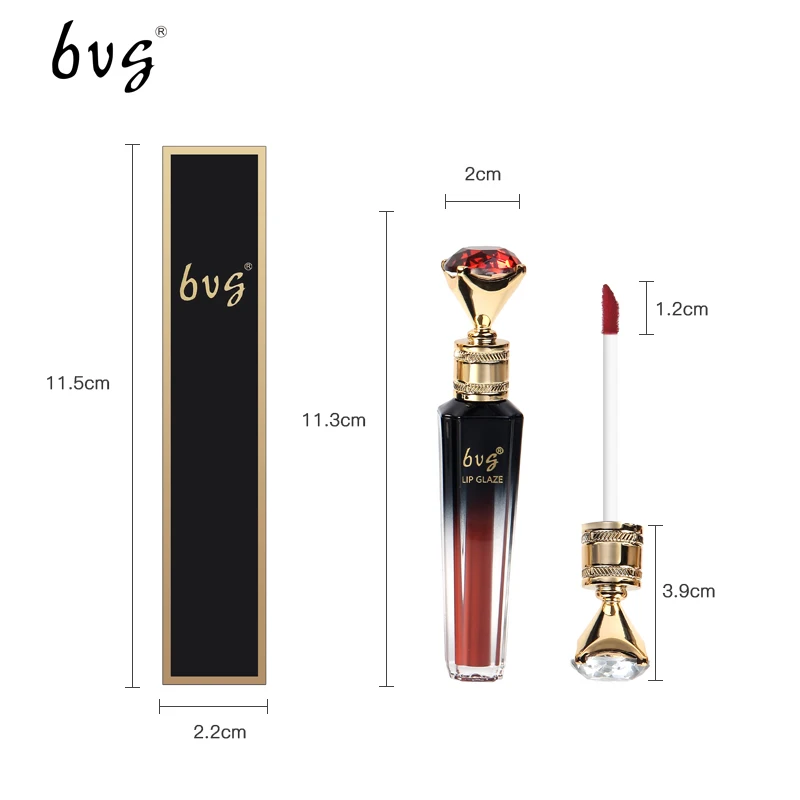 This Lip Glaze Shimmers With Diamond-Like Sparkle, Delivers Glossy Finish And Keeps Lips Bright For Long Hours.