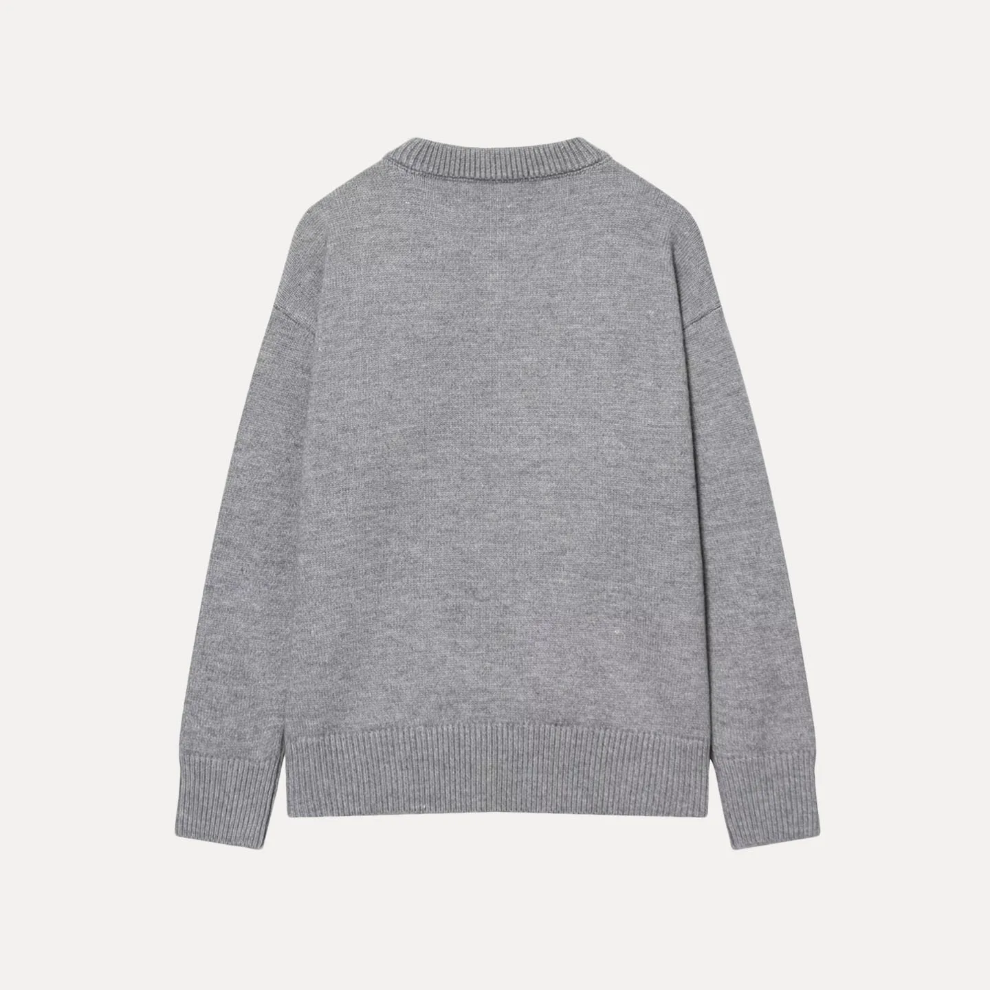 2025 Invierno nuevo Sle suéter de punto para mujer bordado pesado pequeña ropa de año cruzado bata de Año Nuevo ajuste suelto Lon...