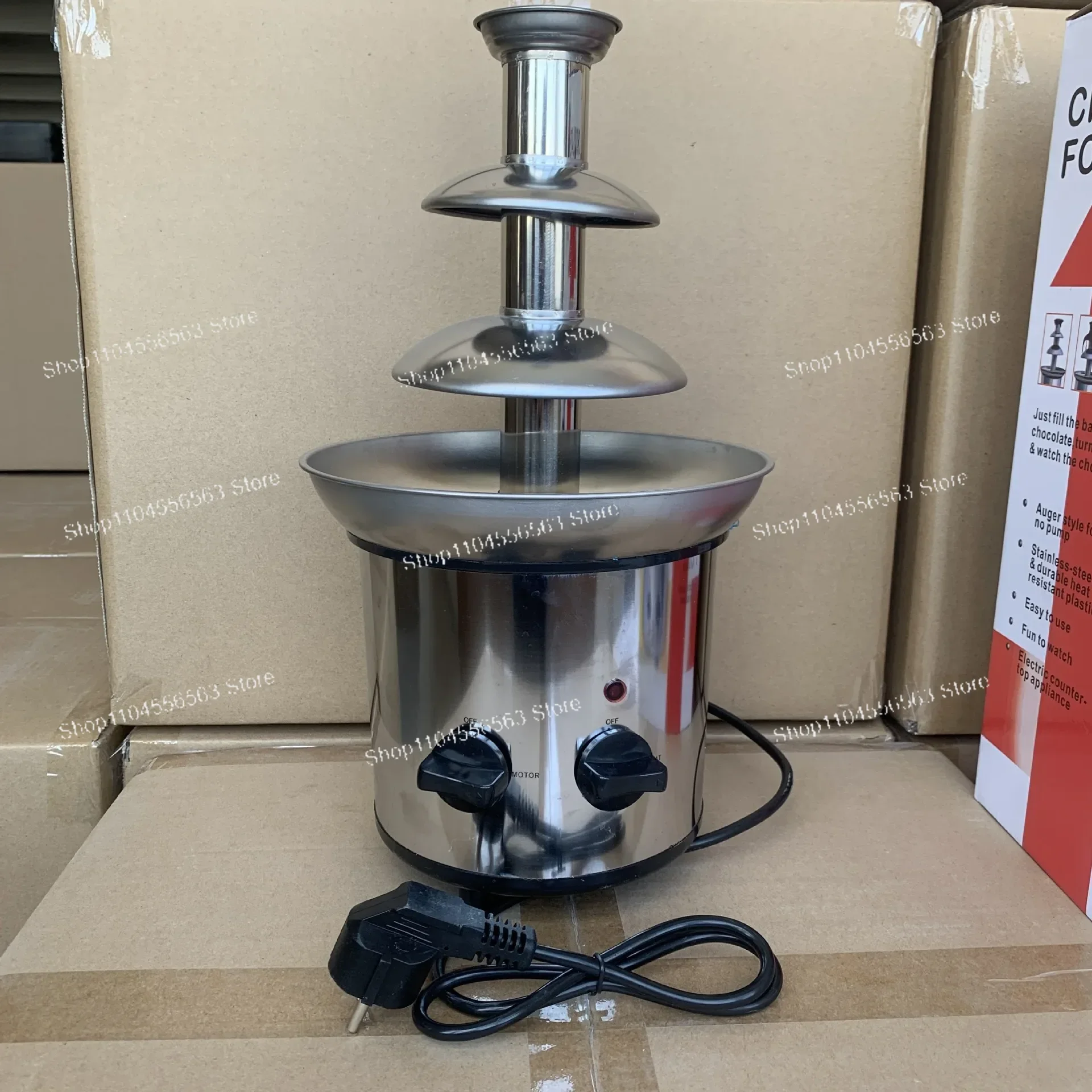 4-tier-commercial-chocolate-fountain-60cm-height-professional-cascading-dessert-machine-for-events-catering