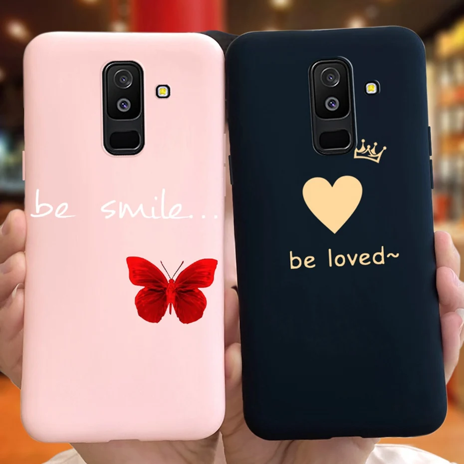 Fashion Case For Samsung Galaxy A6 Plus 2018 Soft Silicon TPU Back Cover For Samsung A6 2018 A 6 A6+ A6plus Phone Cases