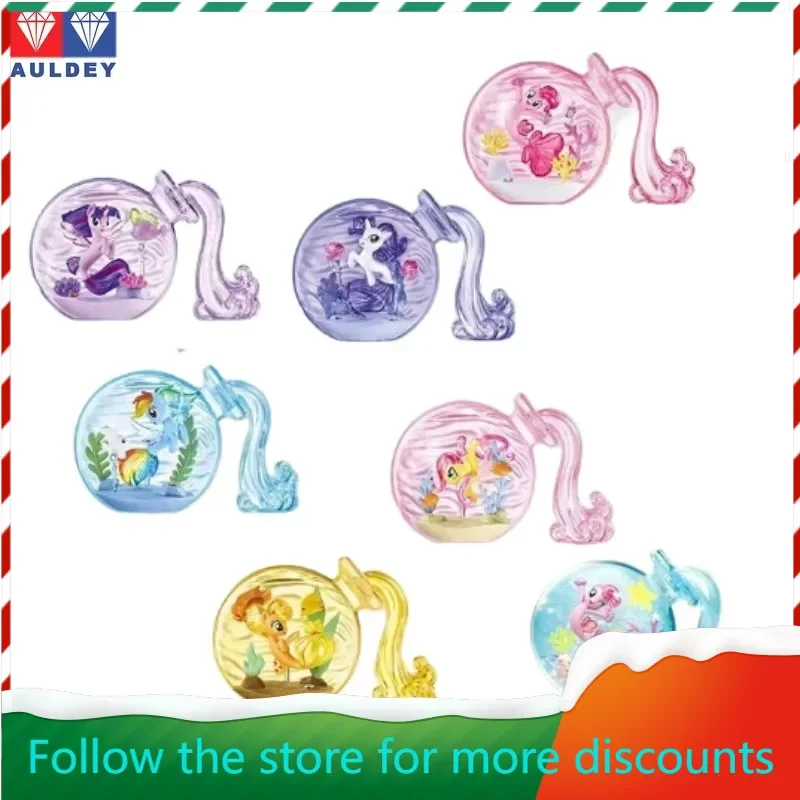 

AULDEY‌ Original Linked Little Pony Marine Magic Bottle Series Complete Set of Mobile Phoenix Models Collection Gifts In Stock