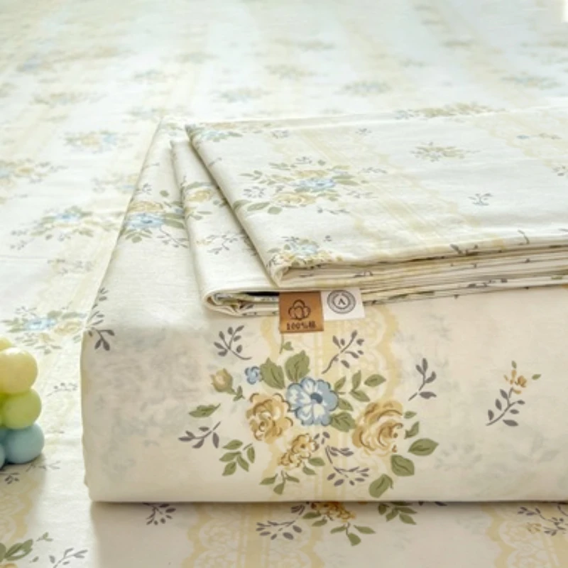 Cotton Printed Bed Sheets Are Soft Durable and Not Prone To Pilling Caring for The Skin and Satisfying Your Sleeping Experience