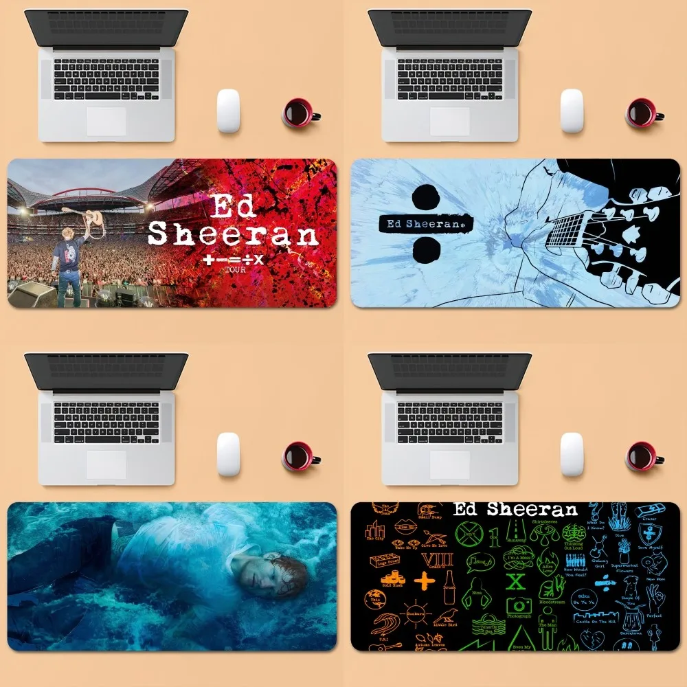 Singer E-Ed S-Sheeran Divide Mousepad Office Large Small Computer PC Keyboard Mouse Rubber Game Anti-Slip Mice Mat Big