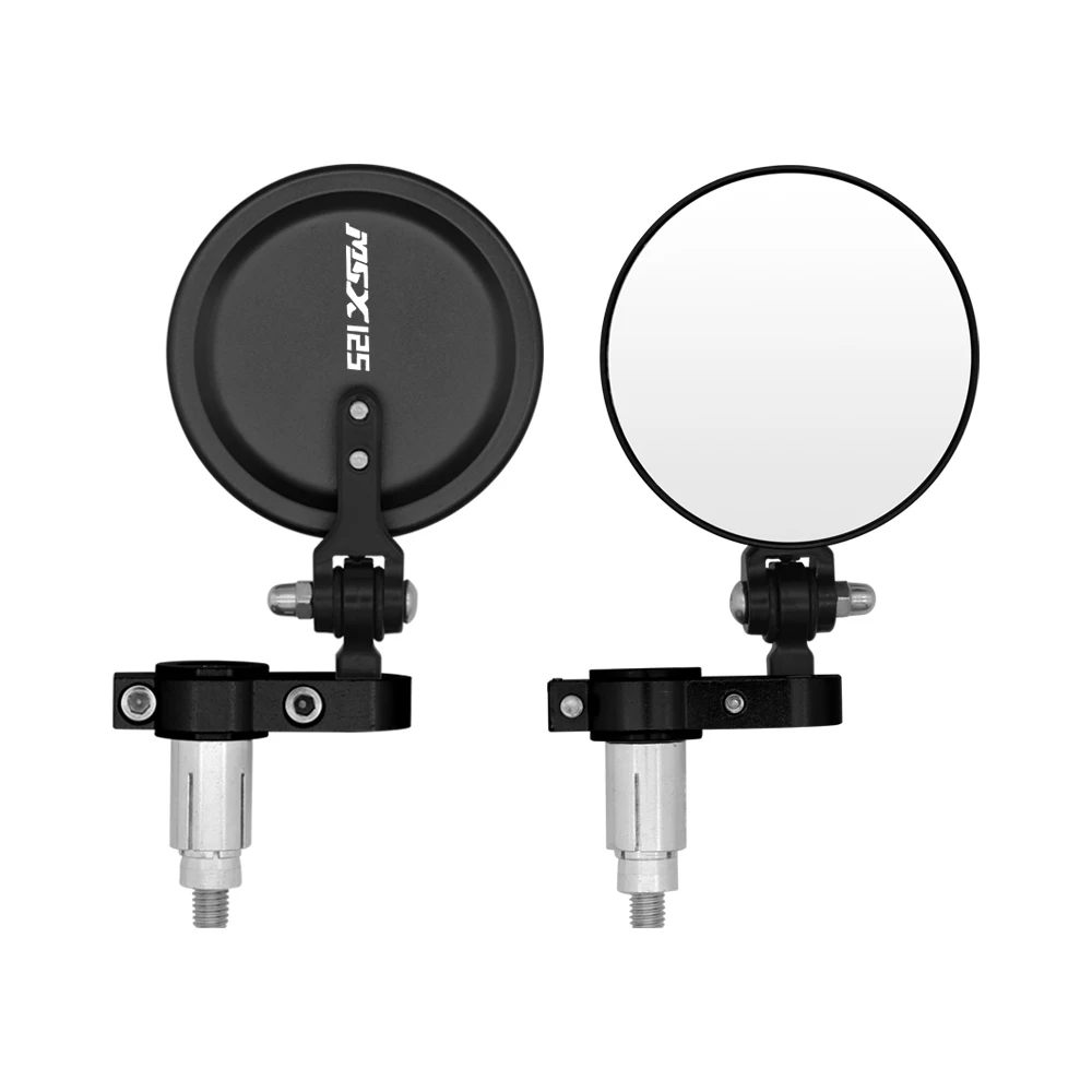 Motorcycle Mirrors Rearview Side Mirror Accessories Handle Bar End Mounting For HONDA MONKEY 125 MSX125 MSX 125 GROM