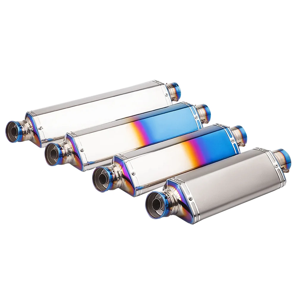 

Motorcycle exhaust Universal 36-51mm with Db killer muffler for CRF1000 Z900 MT07 GSXR1000 SV650 R6 R3 ZX6R ZX10 K7 T58 Z400