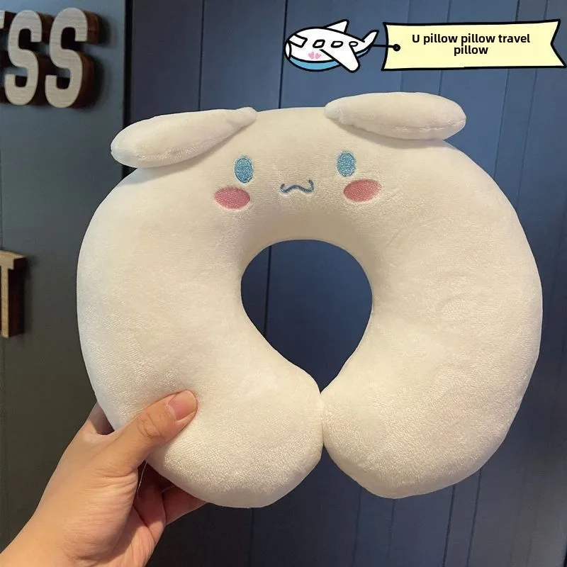 Cute Cartoon Big-eared Dog Kulomi Melody Travel U-shaped Pillow Girl's Heart Nap Car Neck Guard