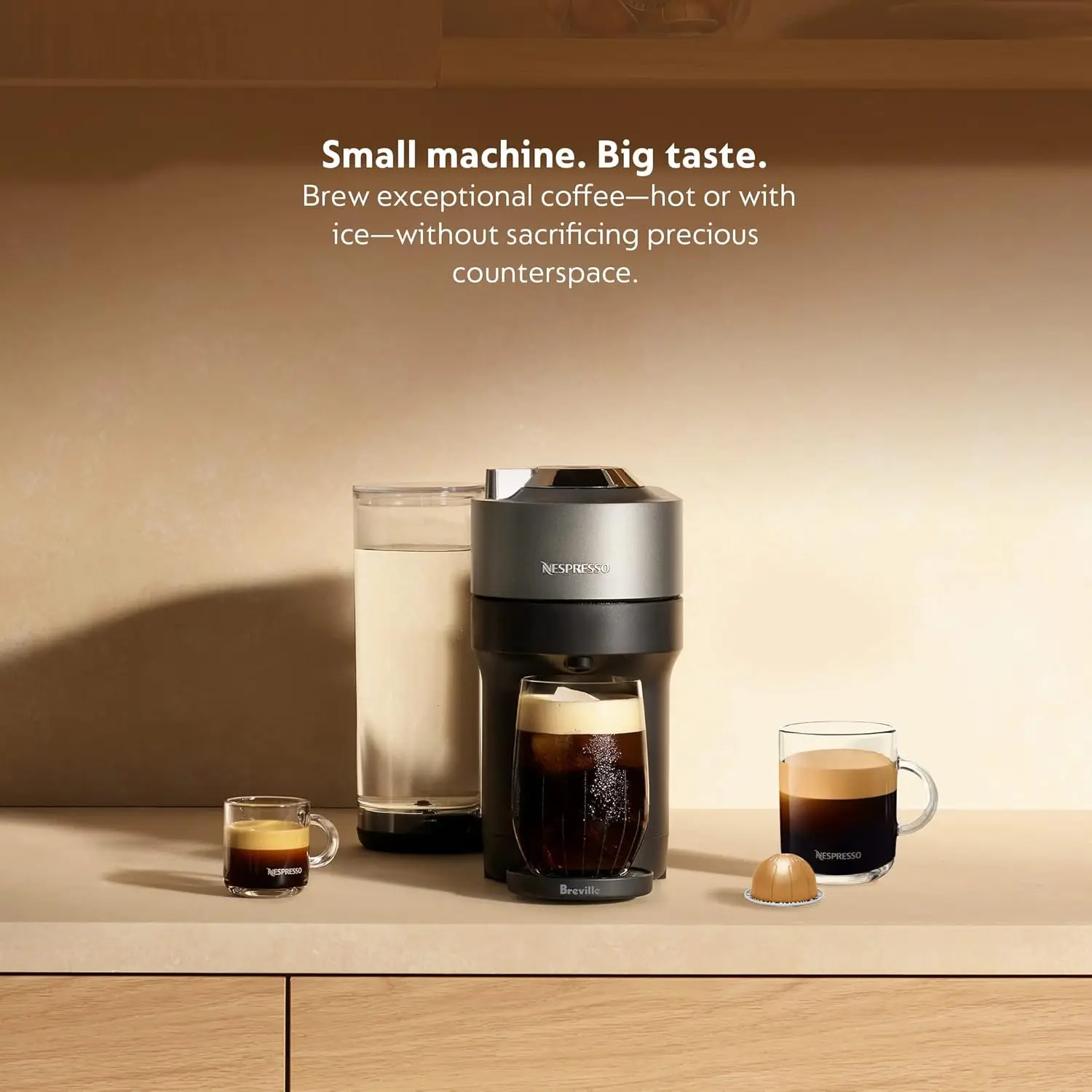 Pop+ Deluxe Coffee and Espresso Maker by , Titan