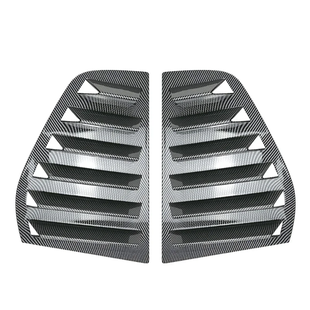 

Automotive Styling Upgrade Carbon Fiber MK5 Window Louver Driving Visibility Enhancer Easy Installation Design