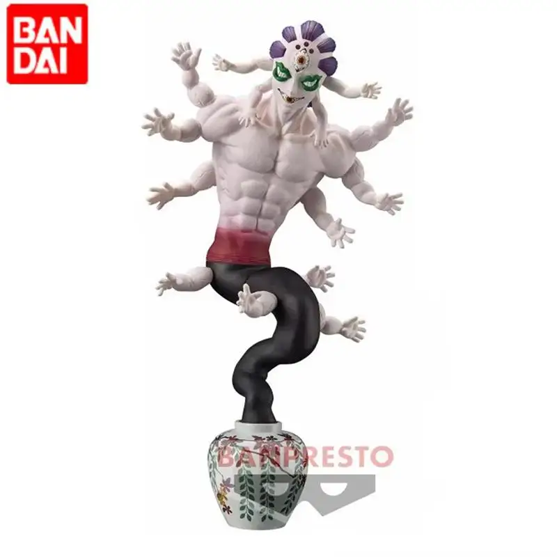 Original Bandai Banpresto Demon Slayer doce Kizuki Gearspring Kibutsuji Muzan Hantengu Giyuutarou Gyokko Daki modelo de figura de Pvc