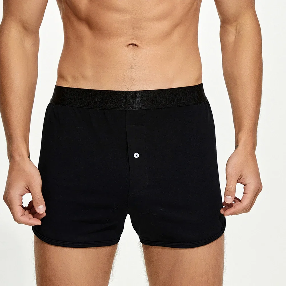 Comfortable High Quality Hot Sales Brand New Men Underwear Panties Solid Color White Lightweight Lingerie Male