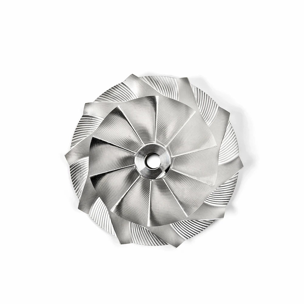 TBO Billet ForgedCompressor WheelBillet 50x67mm 10+0 Forward Rotation 5-AXIS CNC 230-GT117-1