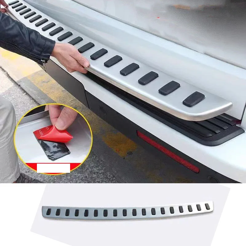

FOR Land Rover Discovery 3 4 LR3 LR4 2005-2016 Stainless steel Rear Trunk Inside outside Bumper Protector cover sill guard Trim
