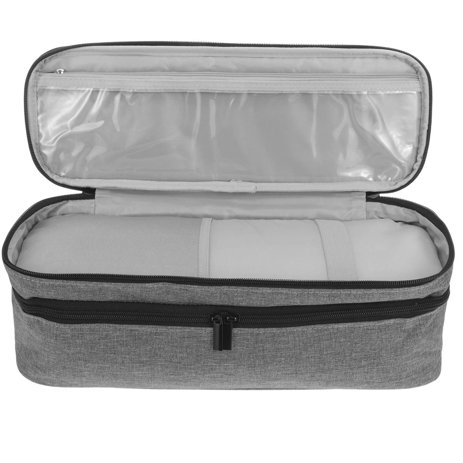 Double layer Hair Dryer Curler Storage Bag Large Capacity Polyester ganizer for Travel Styling Tools Protection Easy Carrying