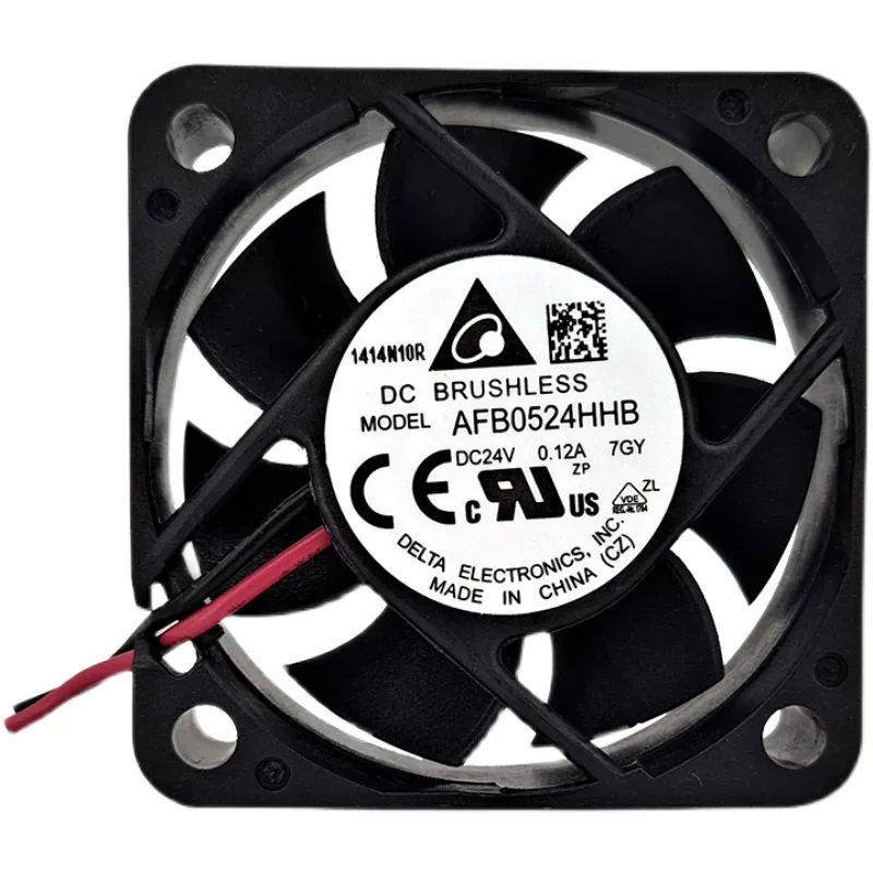 

+NEW forAFB0524HHB-7GY 24V 0.12A 5015 6400rpm delta genuine cooling fan 5CM 50*50*15MM