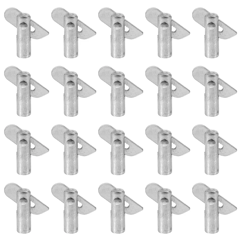 20 Pcs Scaffolding Accessories Locking Pin Retainer Guardrail Silver Detachable