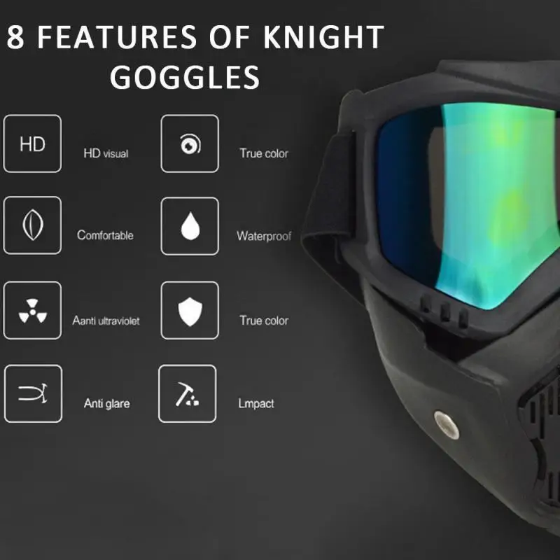 نظارات واقية واقية من الرياح للرجال والنساء ، نظارات السلامة ، قناع ، التزلج ، التزلج على الجليد ، الثلج ، موتوكروس ، ركوب الدراجات