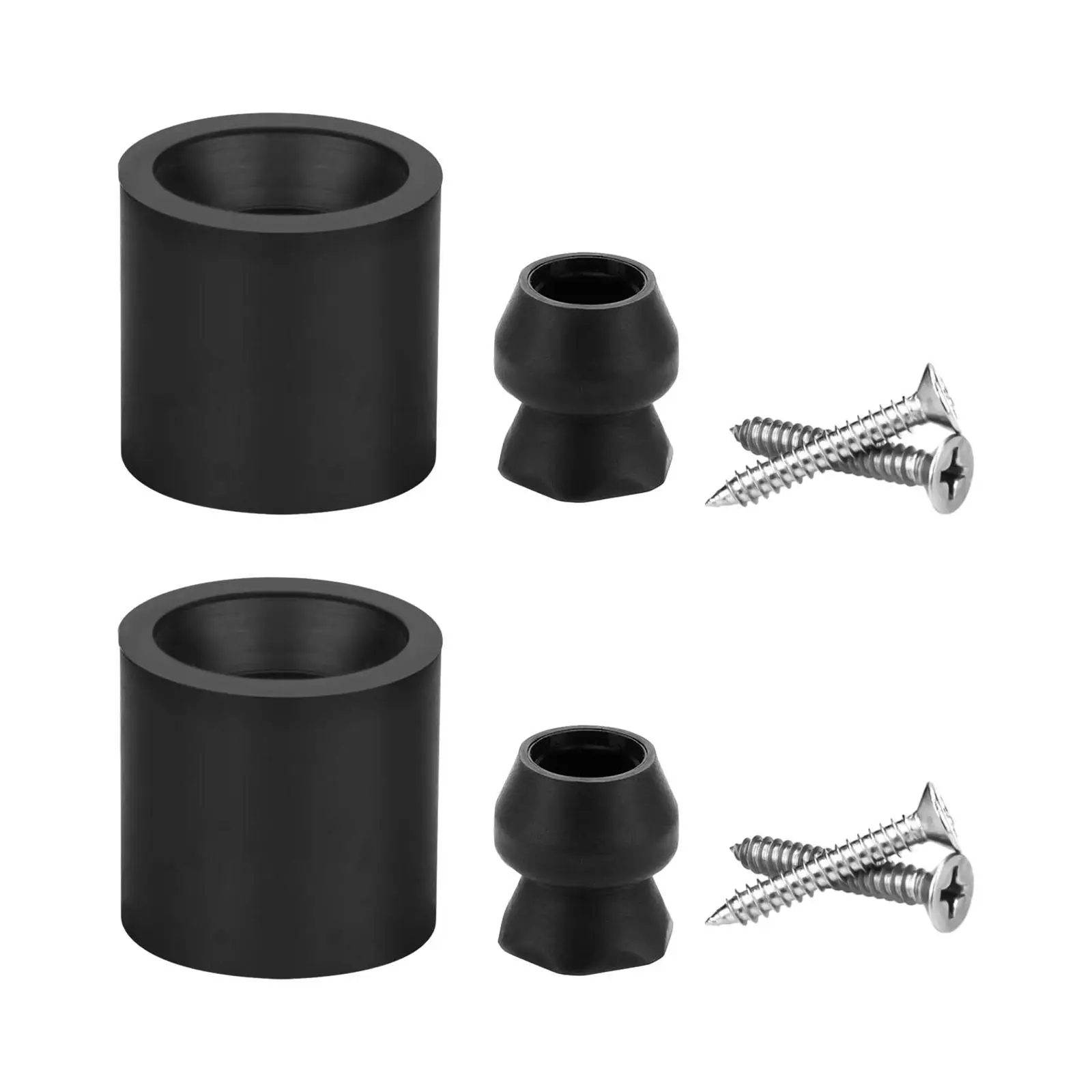 Trailer Door Holder Kit Wear Resistant Rubber for Most RV Trailer