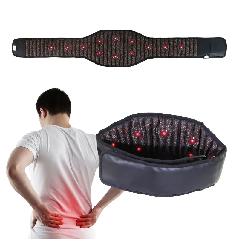 Ver-infrarood foton rood lichttherapie riem Infrarood massage energiesteen Pemf riem