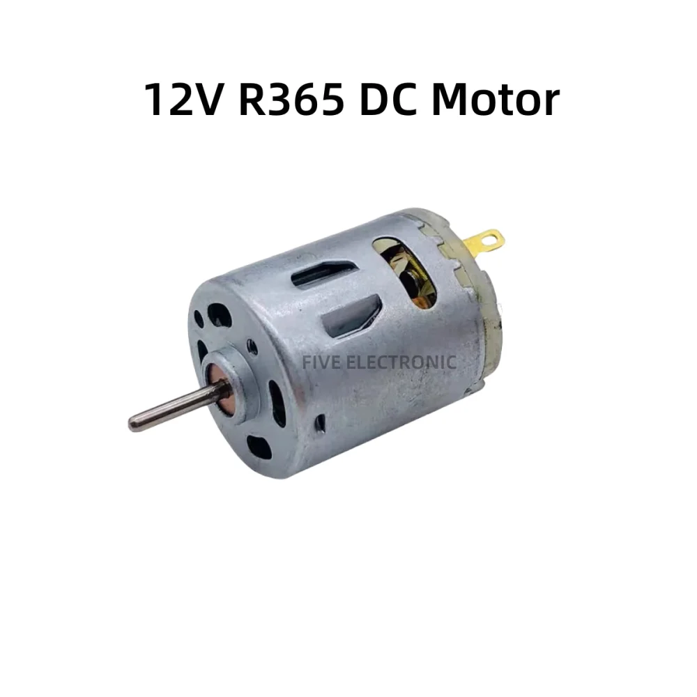 12V R365 DC Motor For Fair Dryer/Hot Air Gun Small Electric Drill/Handmade DIY