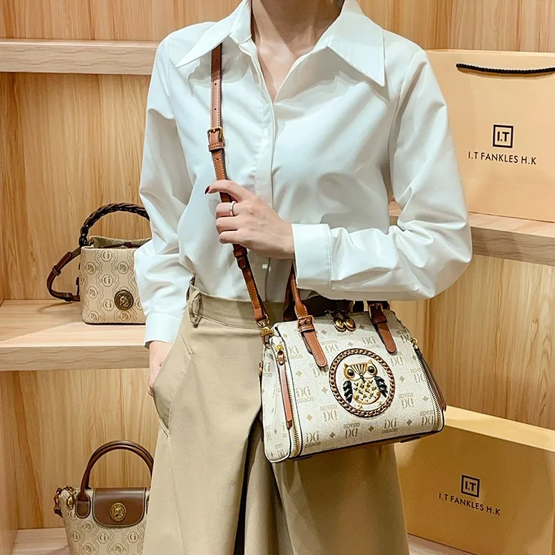 Light luxury brand handbag for women 2024 new designer high-end sense, large capacity single shoulder crossbody bag tote bag