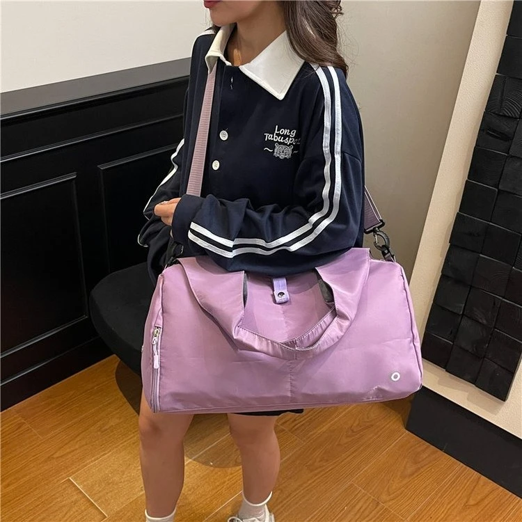 

Foldable Large Capacity Yoga Gym Bag Multifunctional Travel Organizer College Student Shoulder Handbag
