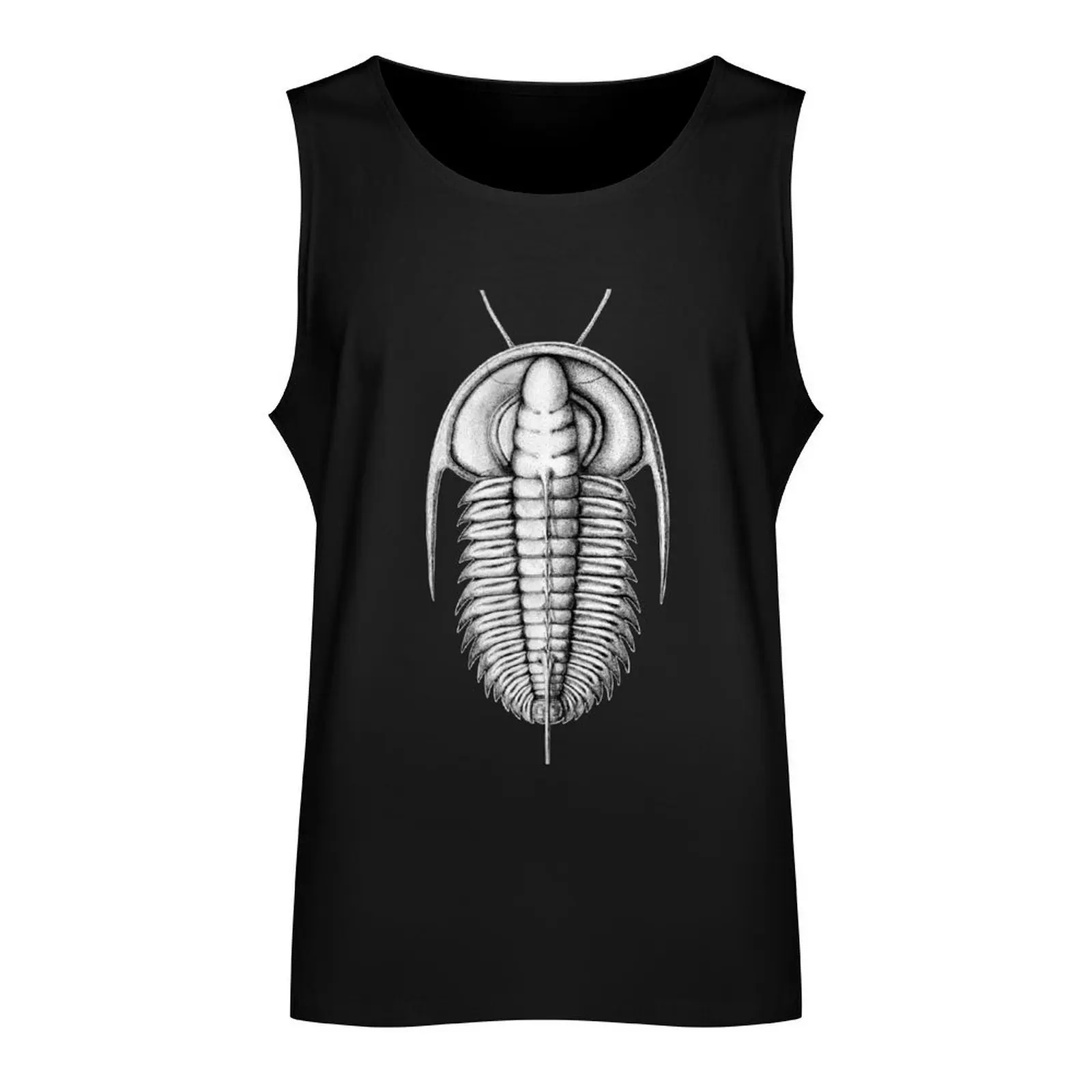 Redlichia, Cambrian Trilobite from Kangaroo Island Tank Top men gym Japanese t-shirt T-shirt Men's gym