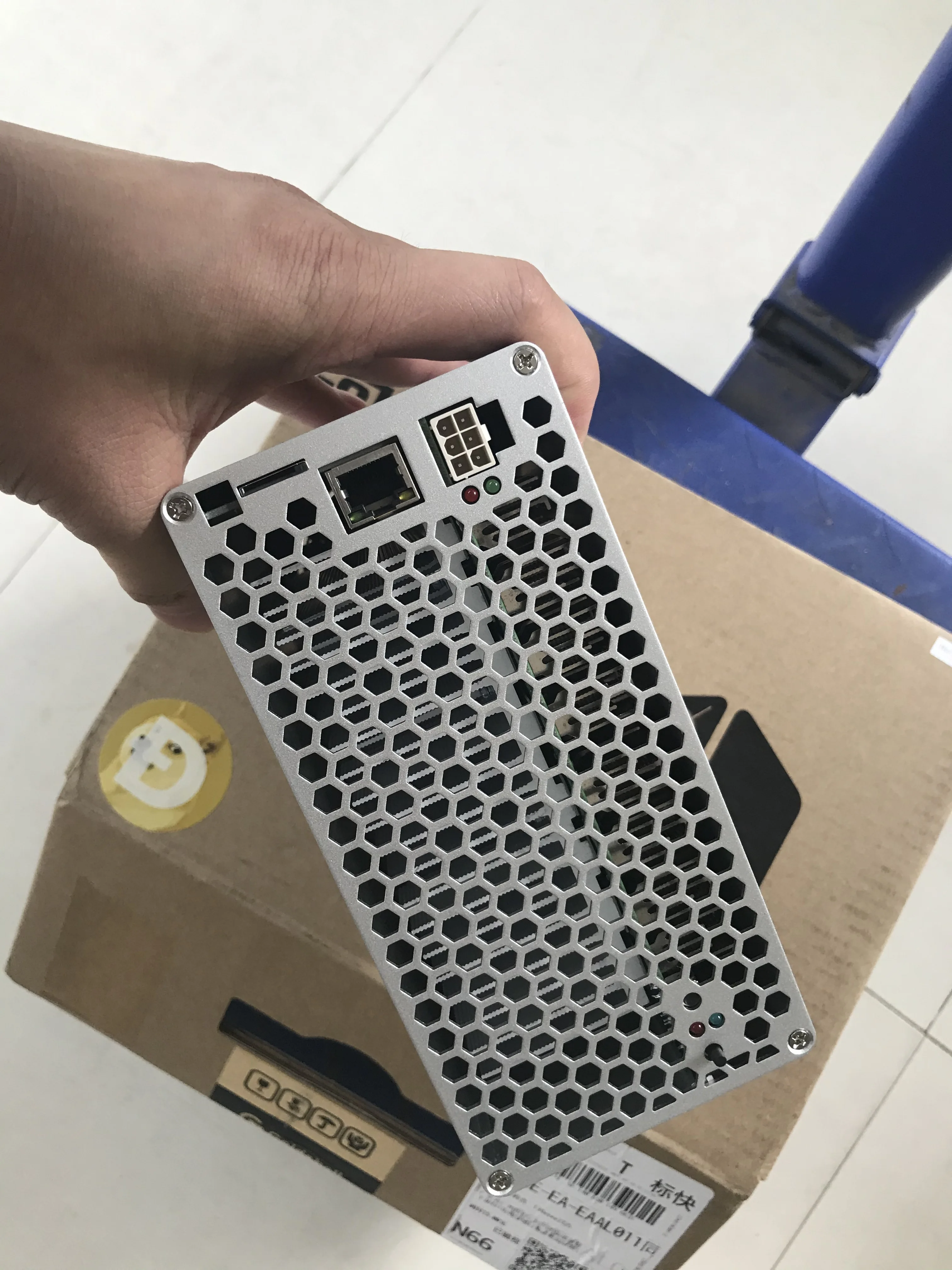 Imagem -05 - Estoque Usado Goldshell Mini Doge 185m 235w Mineiro Ltc Mineiro Mineração Doge Moeda com Psu Melhor do Que Antminer l7 Innosilicon em