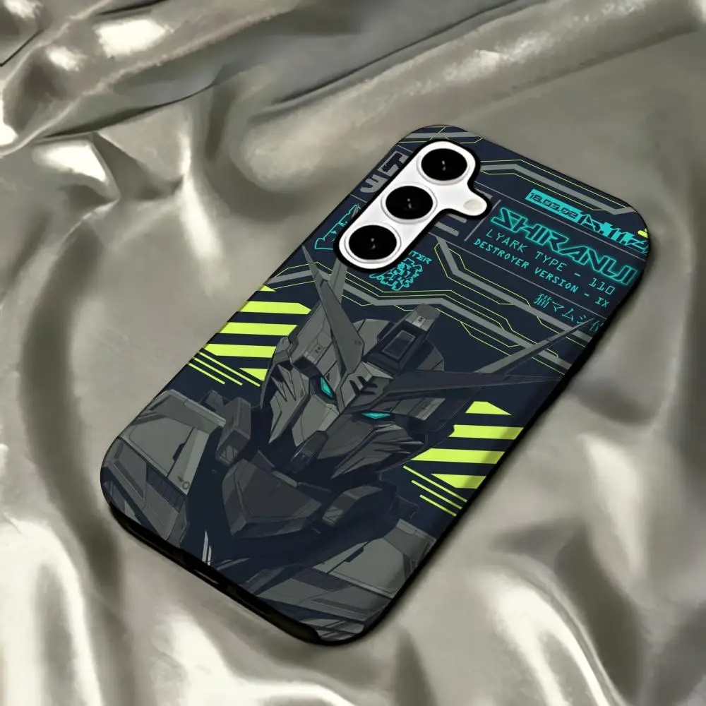 Fashion Cool technology gundam design Phone Case For Samsung Galaxy S25 S24 S23 S22 S21 Plus Ultra 2-in-1 Glossy shell