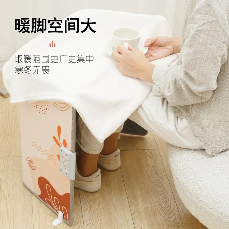 ذكي التحكم في درجة الحرارة ثلاثة محيط تدفئة القدم المحمولة تحت الطاولة سخانات المنزل للطي الكهربائية دفئا