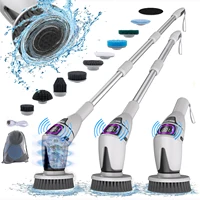 raugee 10-in-1 Electric Spin Scrubber – Cordless Bathroom & Kitchen Brush