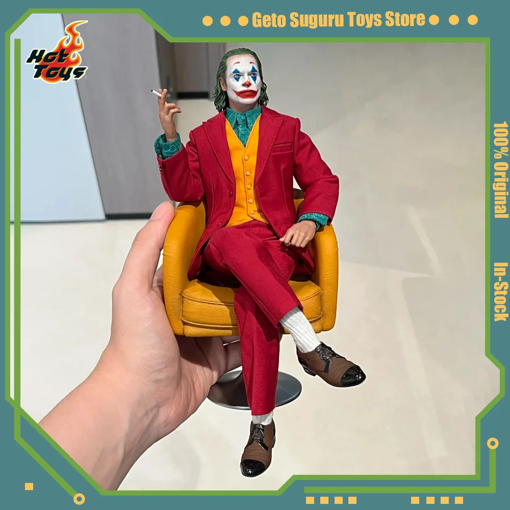 

Hot Toys HT The Joker 1/6 DX42 DX43AE Action Figures Artison Hair Transplant Version Anime Movable Joints Collection Model Toys