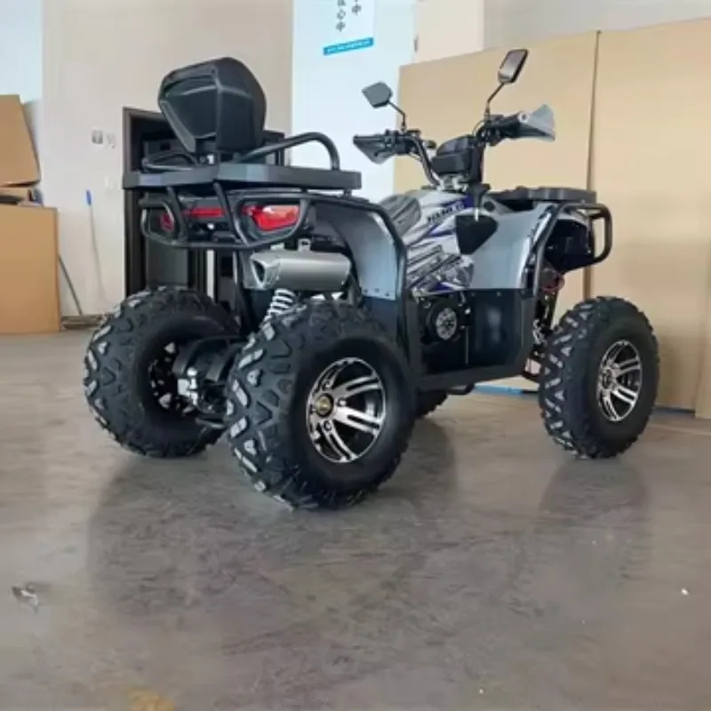 

Automatic ATV Big for 200cc Four-wheel Off-road Mountain Bike All-terrain Chain Drive Equipped 4-Stroke Gas/Diesel Scenic Spot